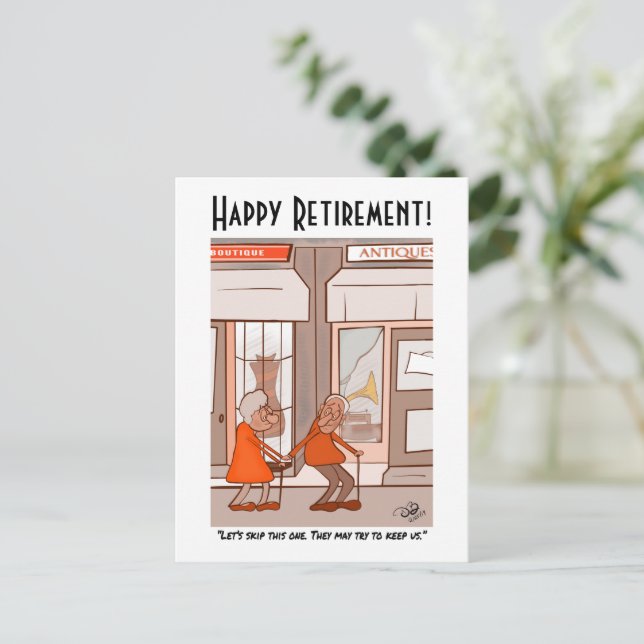 Antikviteter Vykort (Stående Fram)