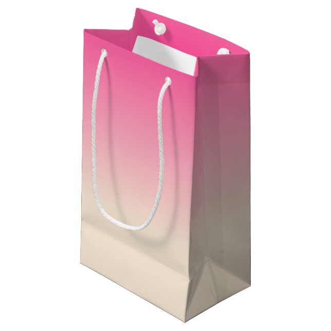 Antikvitetsvit och Vinterhimlens Rosa Gradientfärg (Framsidan Vinklad)