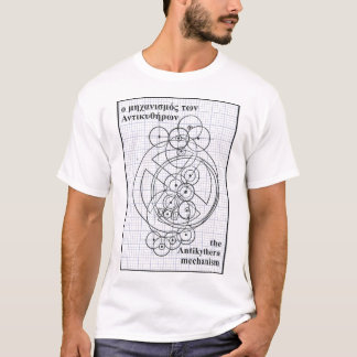 Antikythera Mechanism blåkopia: Ancient Computer T Shirt