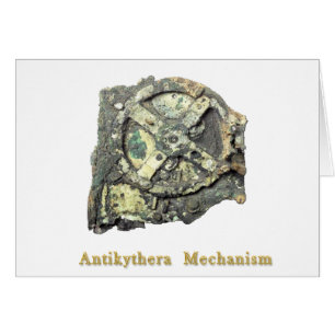 Antikythera Mechanism Hälsningskort