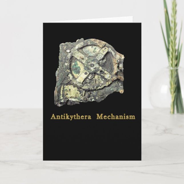Antikythera Mechanism Kort (Framsida)