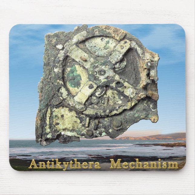 Antikythera Mechanism Mousepad Musmatta (Framsidan)