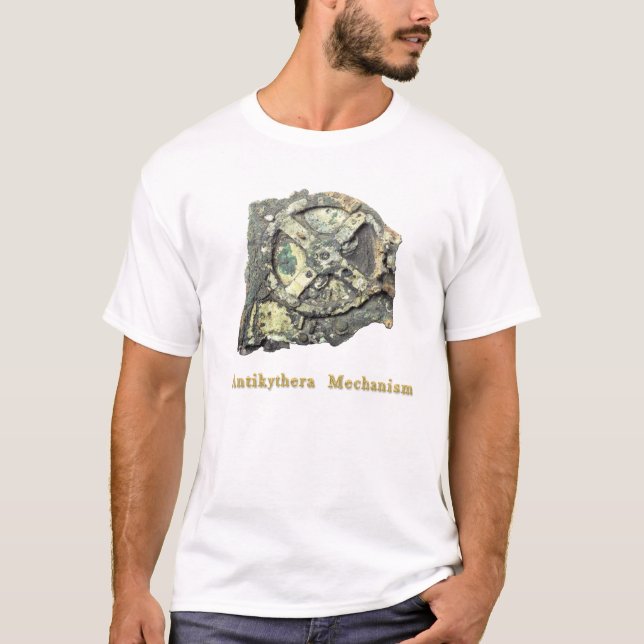 Antikythera mekanism t-shirt (Framsida)