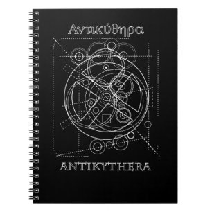 Antikythera-mekanismen Teckning Anteckningsbok
