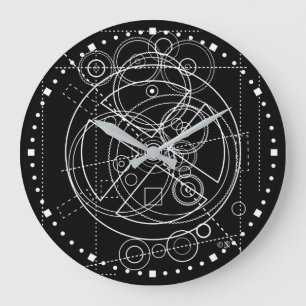 Antikythera-mekanismen Teckning Stor Klocka