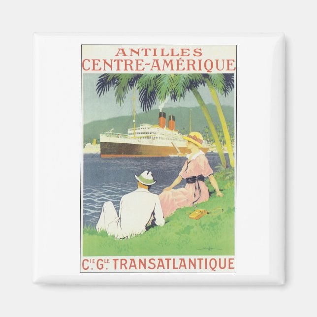 Antilles Center-Amerique Magnet (Framsidan)