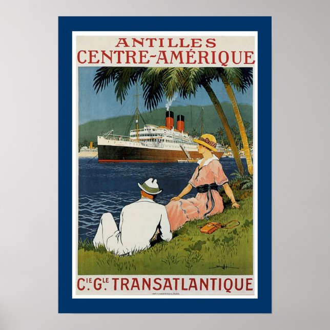 Antilles Center Amerique Poster (Framsidan)