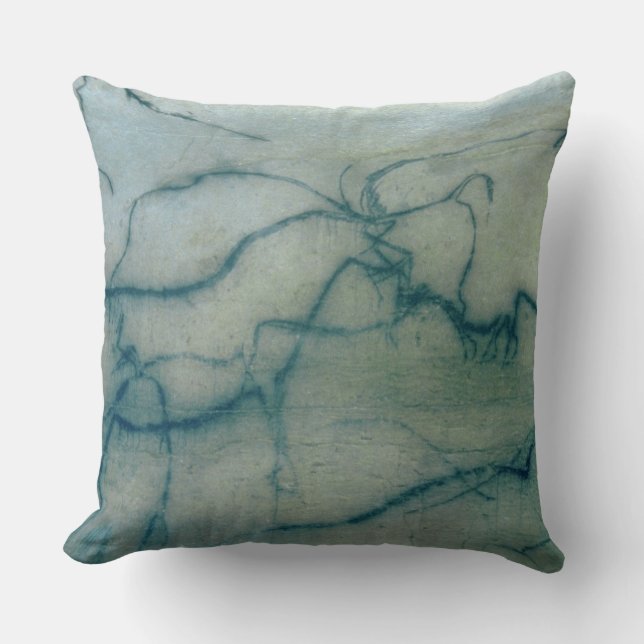 Antilop och bison, Perigordian (grottamålning) Kudde (Framsida)