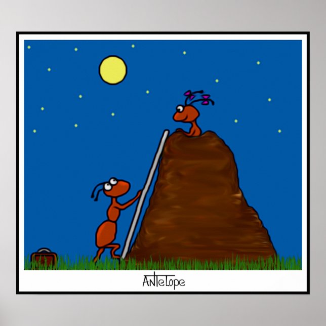 Antilop Poster (Framsidan)