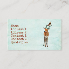 ANTILOP- & UGGLAvisitkort Visitkort