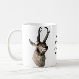 Antilophuvud för A18 Pronghorn Kaffemugg
