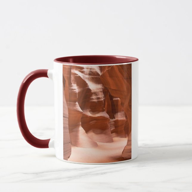 Antilopkanjon som tändas naturligt mugg (Vänster)