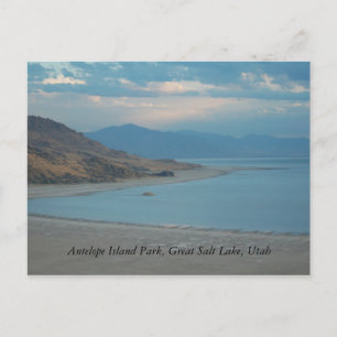 Antilopön parkerar, Great Salt Lake… Vykort