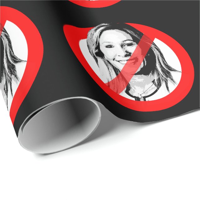 ANTIMARJORIE TAYLOR GREENE PRESENTPAPPER (Rullad Hörn)