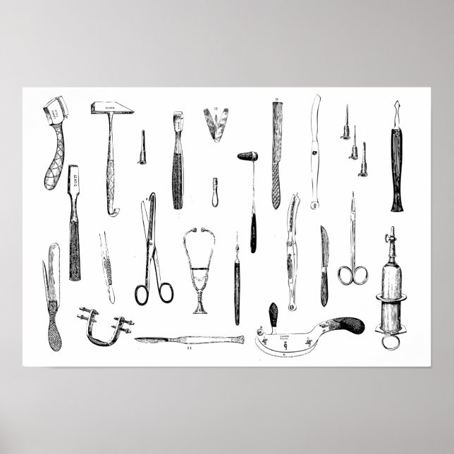 Antimedicinska instrument poster (Framsidan)