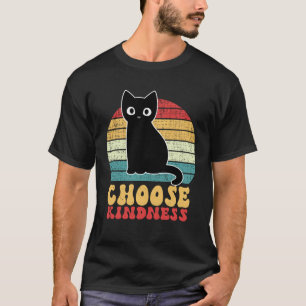 Antimobbning Regnbåge Fred Snäll Hipp Cat Välj T Shirt