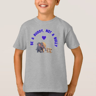 Antimobbning: "Var en Buddy, inte en brud" T Shirt
