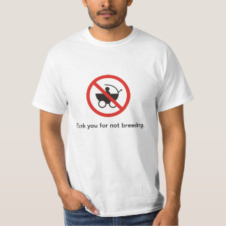 antinatalismskjorta tee