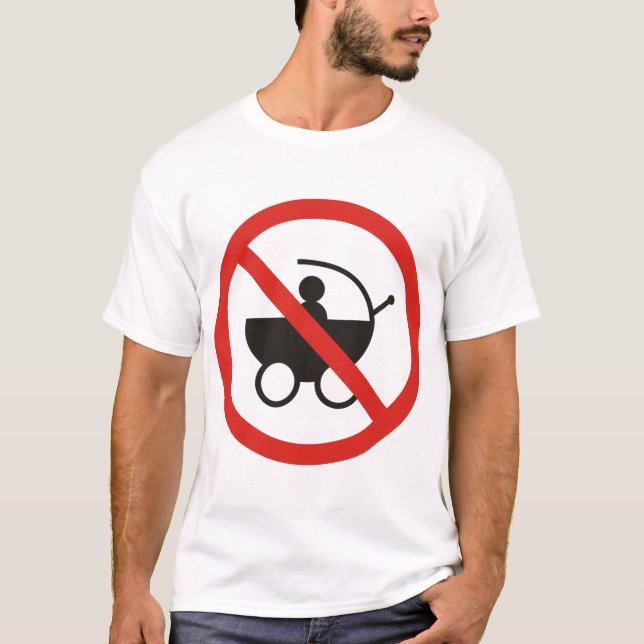 Antinatalist logotypskjorta tee (Framsida)
