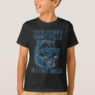 Antingen Är Du En Smart Kille Eller En Fisk Smella T Shirt