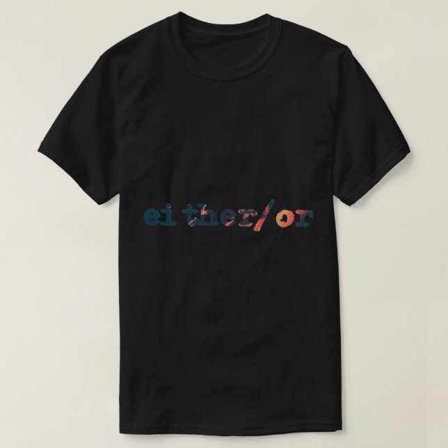 antingen t shirt (Design framsida)