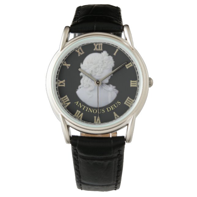 Antinous Guden i Rom och Hadrianus favorit - Armbandsur (Framsida)