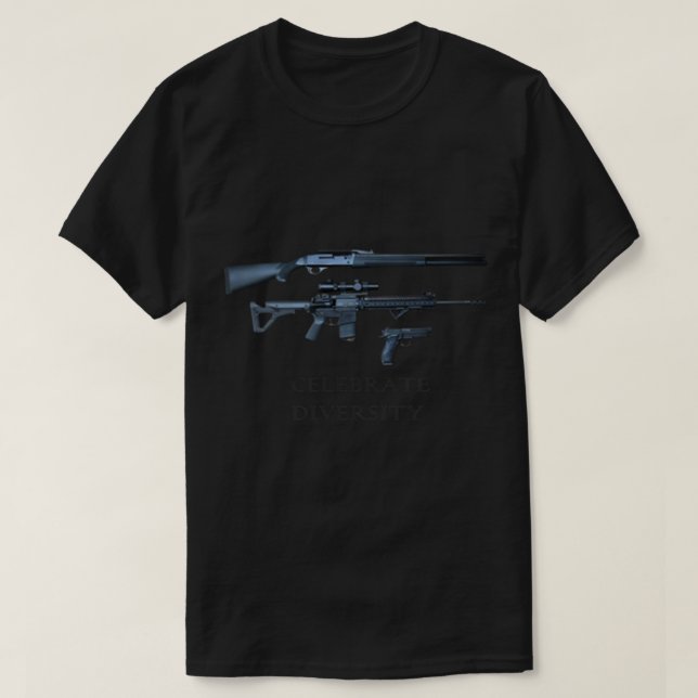 AntiNRA National Rifle Association T Shirt (Design framsida)