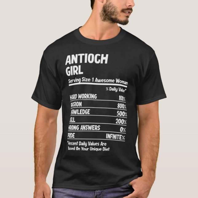 Antioch Girl T Shirt (Framsida)