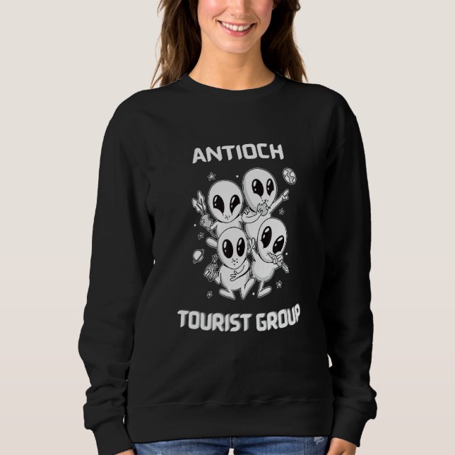 Antioch Native Pride Alien Funny State Tourist Spa T Shirt (Framsida)