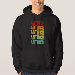 Antioch Rainbow Upprepning Antioch Stad Hoodie