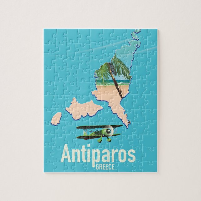 Antiparos Grekland reskarta Pussel (Vertikal)