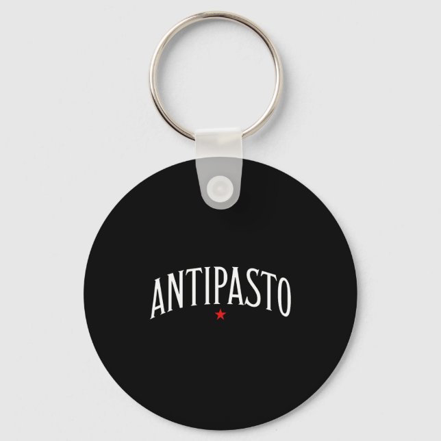 Antipasto, Italian Food Lover Foodie  Nyckelring (Framsida)