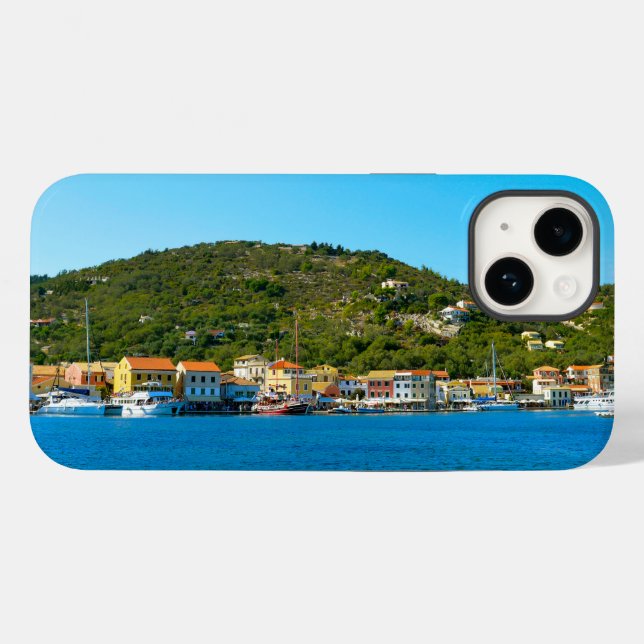 Antipaxos hamn kusten (Baksida (horisontell))