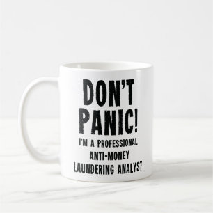 Antipenningtvättsanalytiker Kaffemugg