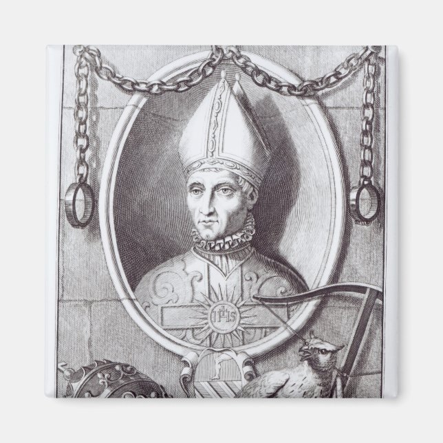 Antipope John XXIII, 1713 Magnet (Framsidan)