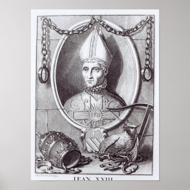 Antipope John XXIII, 1713 Poster (Framsidan)