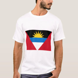 Antiqua och Barbuda Flagga T Shirt