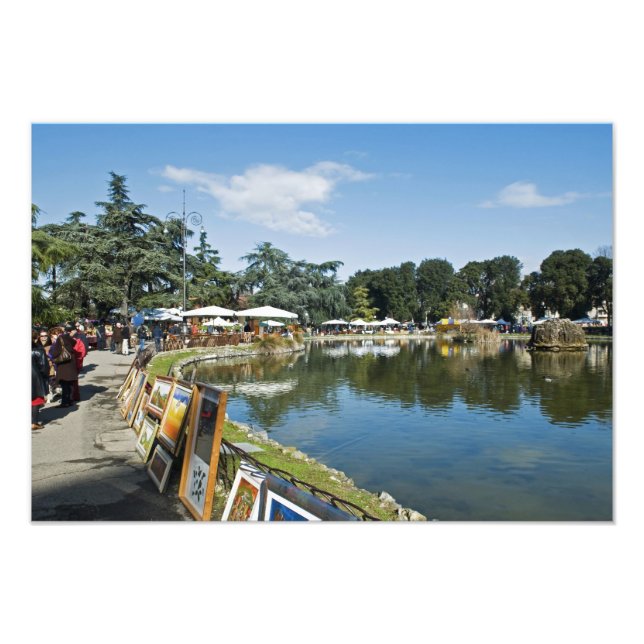 Antiquarian market, Fortezza Da Basso Fototryck (Framsidan)