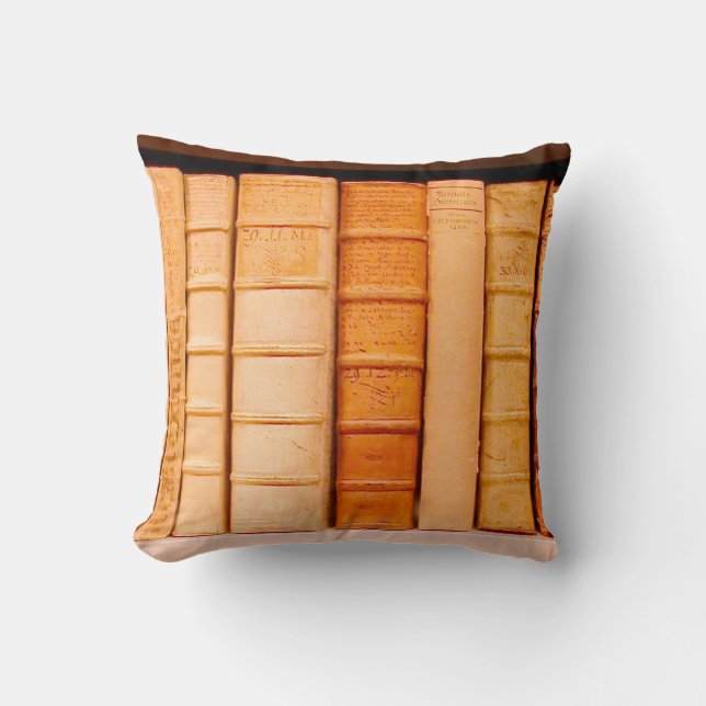 Antique 1700-talets Bokar Bindemedel Pillow Kudde (Framsida)