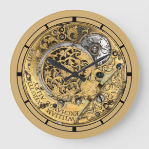 Antique 1700's Steampunk Stor Klocka