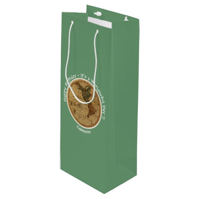 Antique 1786 Westerna Hemisphere Karta Temaparty (Framsidan Vinklad)