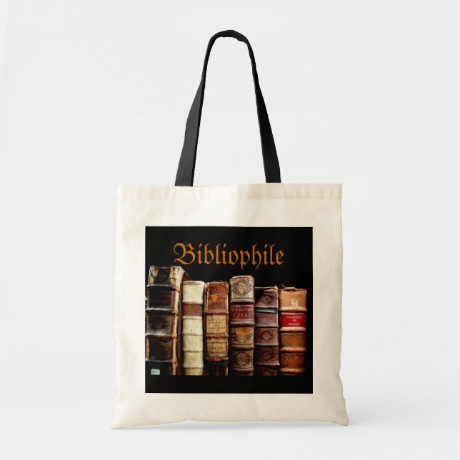 Antique 1800-talets bokar för utformning av läder tygkasse (Framsidan)