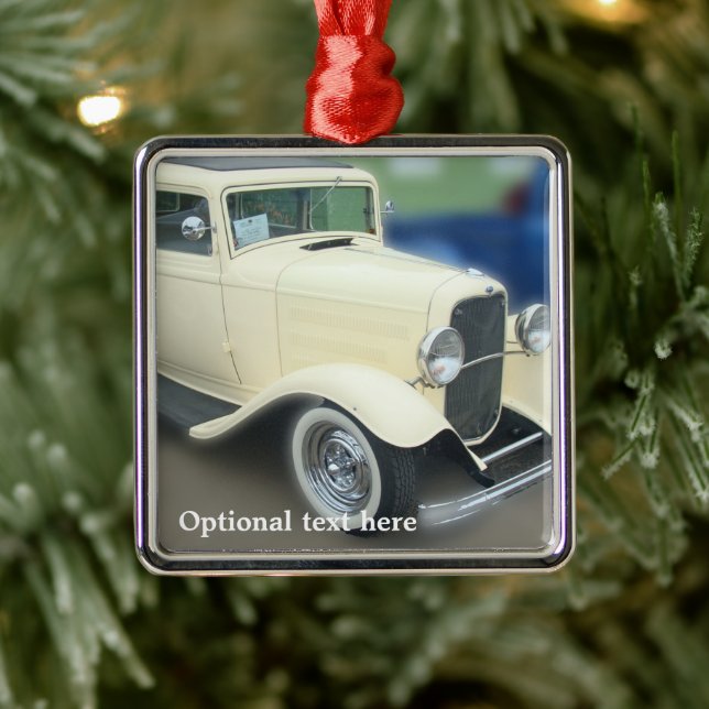 Antique 1920s Car Metall Ornament (Träd)