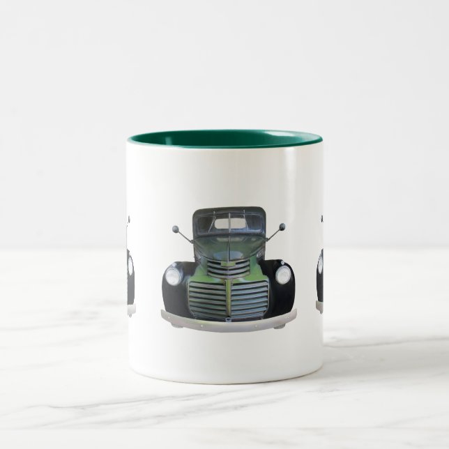 Antique 1947 Lastbil Photo Kaffe koppar (Center)