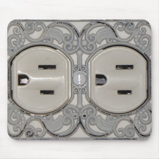 Antique A/C Output Mouse Pad Musmatta (Framsidan)