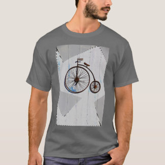Antique Abstrakt Bike T Shirt