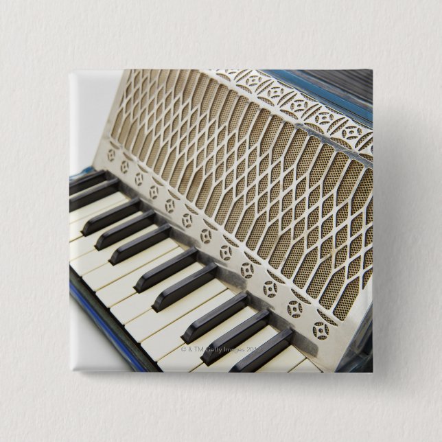 Antique Accordion Tangentbord Knapp (Framsida)