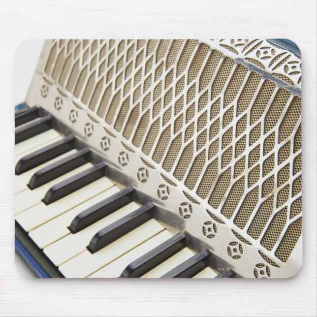 Antique Accordion Tangentbord Musmatta (Framsidan)