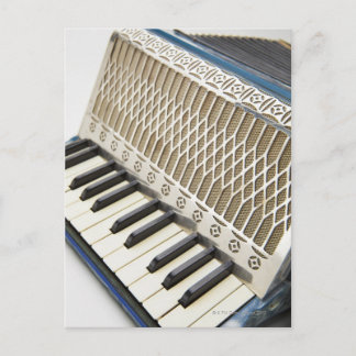 Antique Accordion Tangentbord Vykort