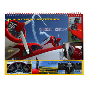 Antique Aircraft Engines Huge 2015 Kalender